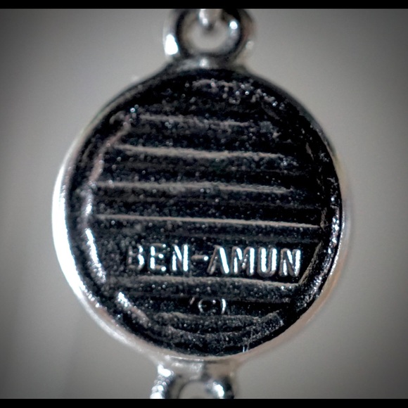 Ben-Amun Czech Crystal Drop Earrings - Picture 3 of 7